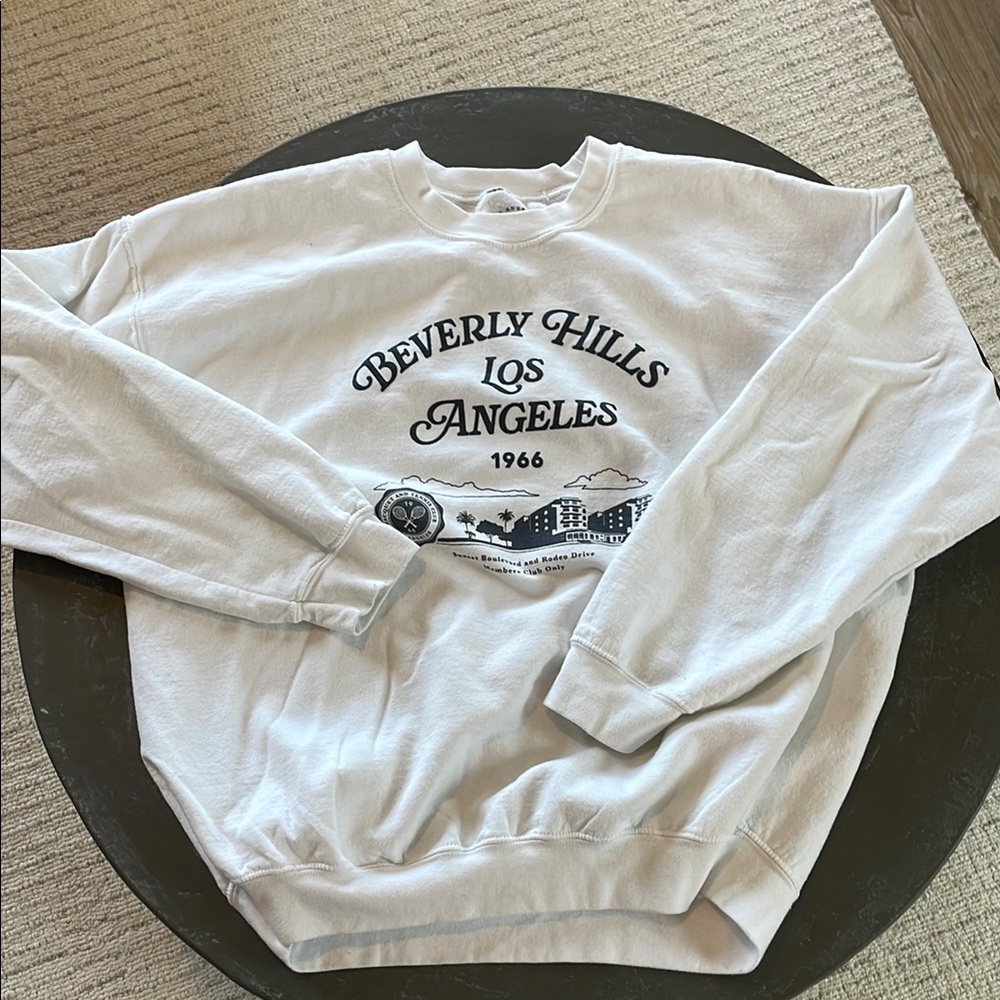 Los Angeles 1966 White Sweater